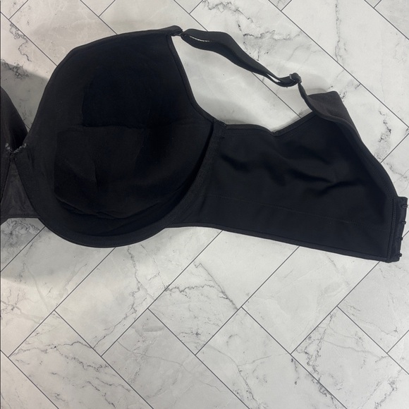 NWT Cacique Lane Bryant Womans Full Coverage Bra Black UNDERWIRE 42DDD - Picture 6 of 10